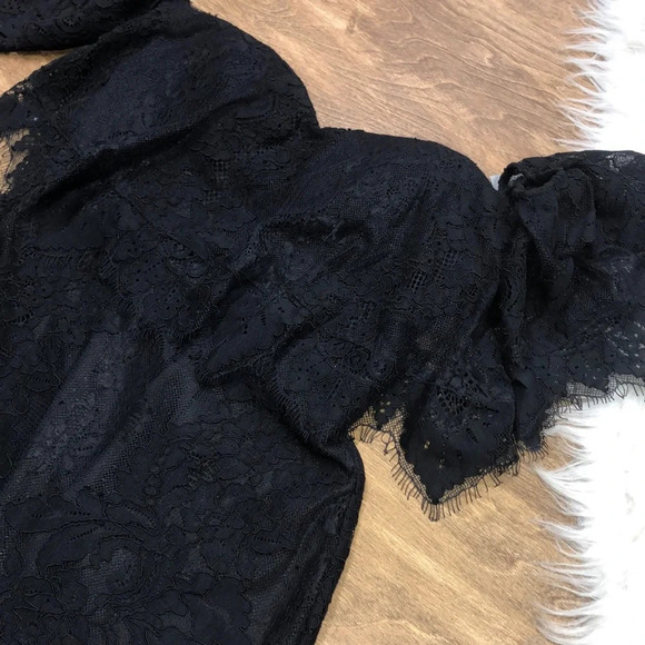 LOVERS + FRIENDS medium black cocktail party dress - Picture 4 of 15